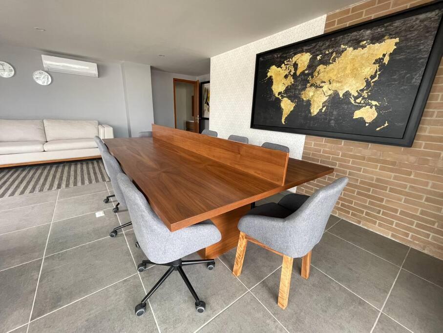 Apartamento Depa Boho Al Sur Pet Friendly Piscina Gym Sala De Cine Guadalajara Exterior foto