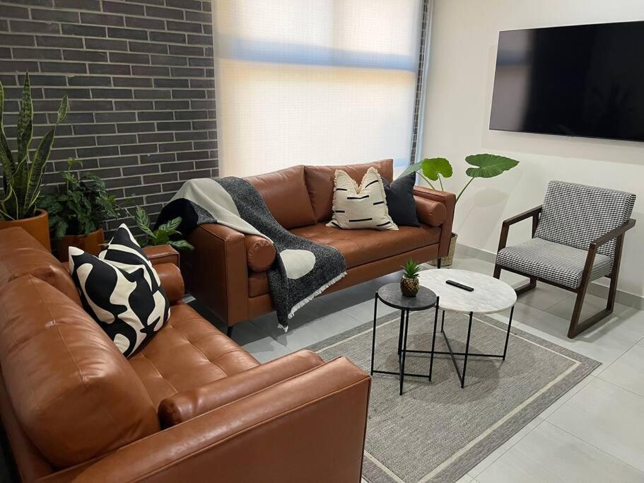 Apartamento Depa Boho Al Sur Pet Friendly Piscina Gym Sala De Cine Guadalajara Exterior foto