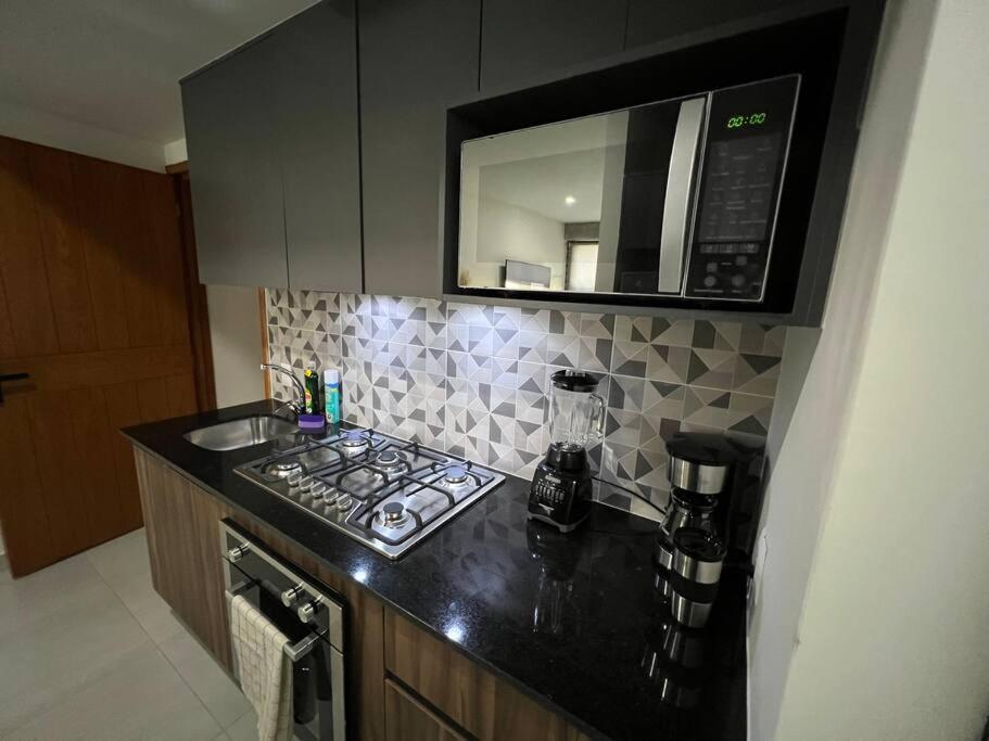 Apartamento Depa Boho Al Sur Pet Friendly Piscina Gym Sala De Cine Guadalajara Exterior foto